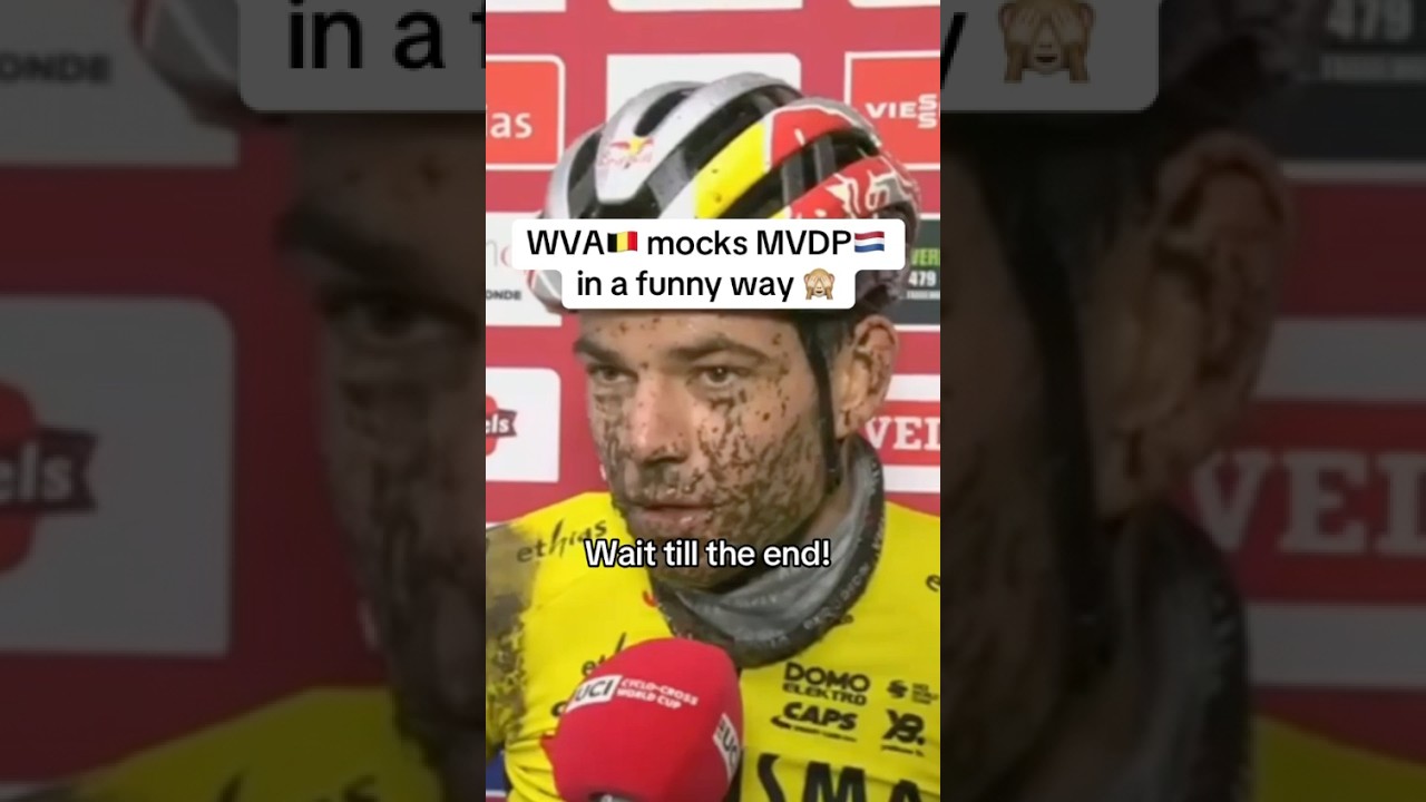 WVA jokes about Mathieu van der Poel! 😂 