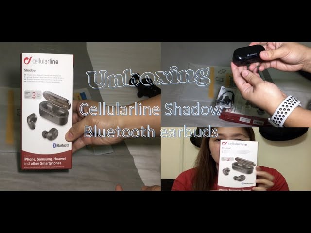 Unboxing \u0026 Review || Cellularline Bluetooth Earbuds - YouTube
