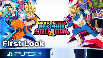 PS5 Pro 🎮 Dragon Ball Gekishin Squadra - First Look 🐉