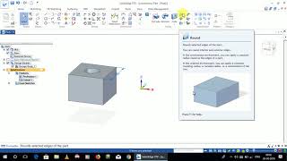 Solid Edge Tutorial for Beginners- Blend Command Profile
