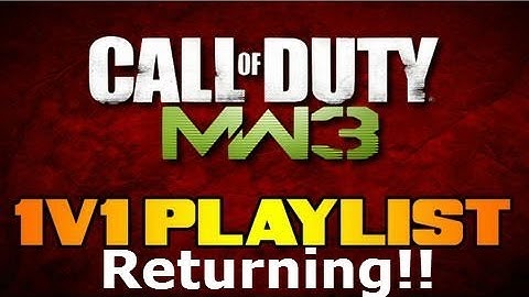Call Of Duty Advanced Warfare Face Off Playlist  From MW3 Returning!!? Online 1v1, 2v2, 3v3