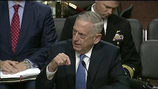 Mattis, Dunford Testify Before Senate Armed Services Committee, Part 2