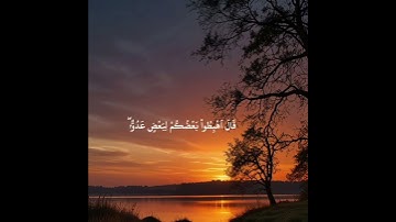 قَالَا رَبَّنَا ظَلَمۡنَاۤ أَنفُسَنَا وَإِن لَّمۡ تَغۡفِرۡ لَنَا#تلاوة الشيخ سعد الغامدي يريح القلب