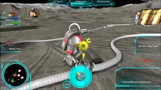 Moonbase Alpha Co-op Funny Moments #2 - FIX THOSE SOLAR ARRAYS!