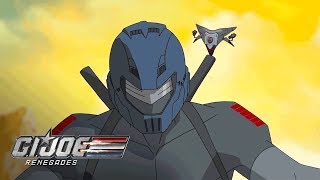 G.I. Joe Renegades Season 1 - 'Snake Eyes & Cobra Drones' 🤖 Official Clip