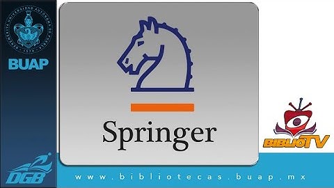 Biblioteca Digital: SpringerLink