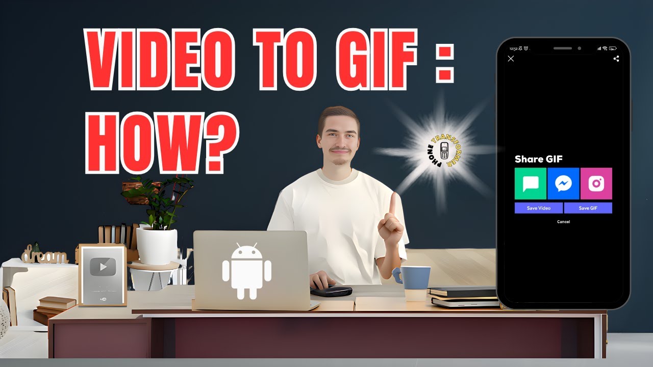 How to Make a Gif From a Video on Android - YouTube