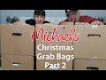 Michaels Christmas Grab Bags Unboxing Part 2 | January 2021 | 6 Boxes