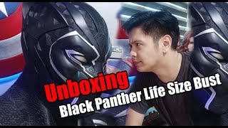 Unboxing Black Panther Life Size Bust