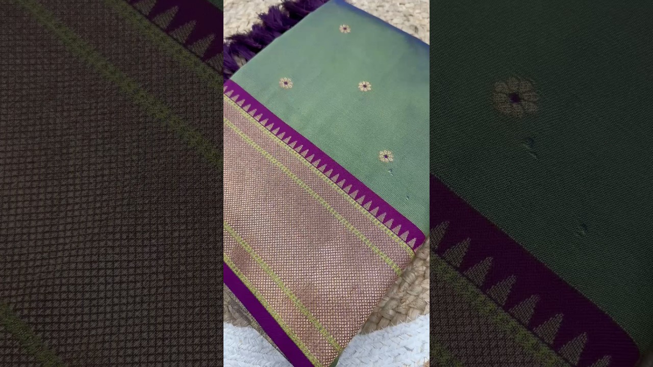 Soft Silk Meenkari Hansraj Paithani Saree