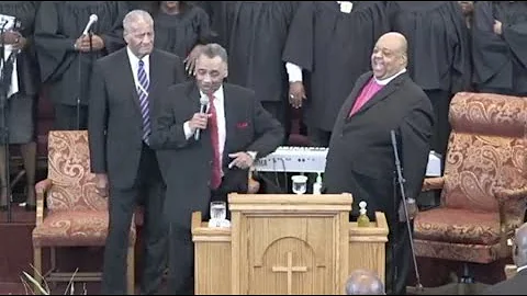 Pastor Jerry D. Black WHOOPING COGIC @ Bishop Sedg...
