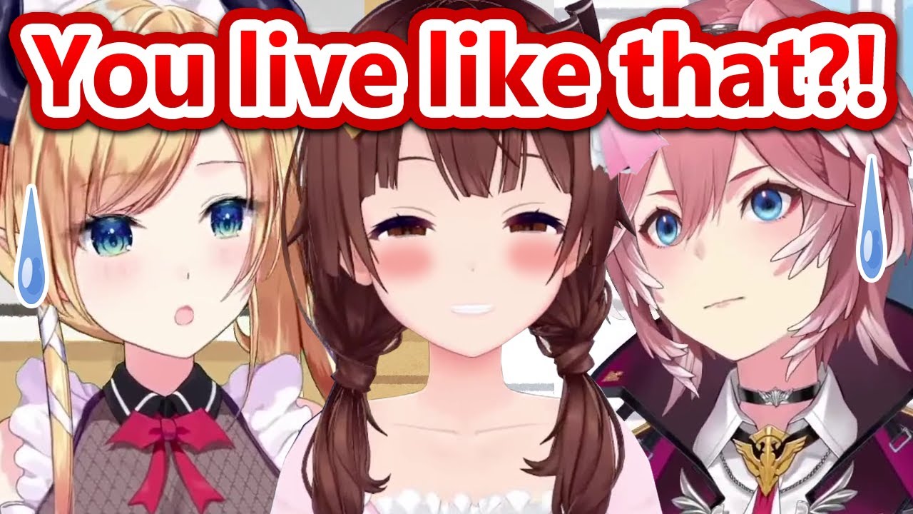 Чоко-сенсей и Луи не могут поверить, что Сора стримит ТАК...