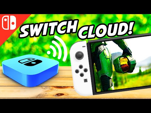 Nintendo Switch OLED Cloud!