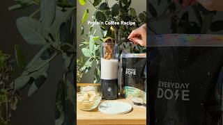 Mushroom Coffee Protein Smoothie ud83eudd24 #everydaydose
