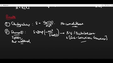 Concentration Inequalities, Part 1