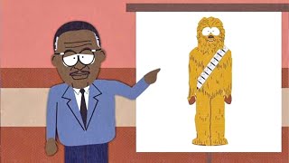 this guy is suing Chewbacca...