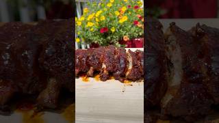 Fall-off-the-bones BBQ Ribs Recipe- easy oven method