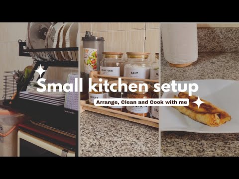 SMALL KITCHEN SETUP ON A BUDGET