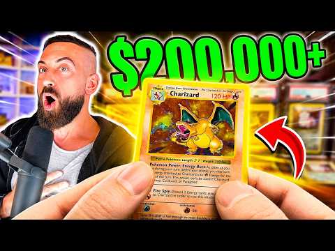 THE MOST EXPENSIVE / RARE POKEMON CARDS UNBOXED ($200,000+)