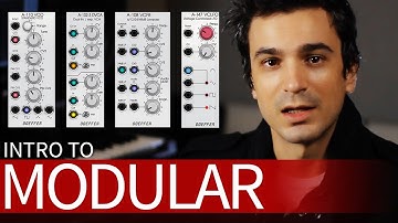 Modular Synth Basics! Learn how to PATCH. [Tutorial]