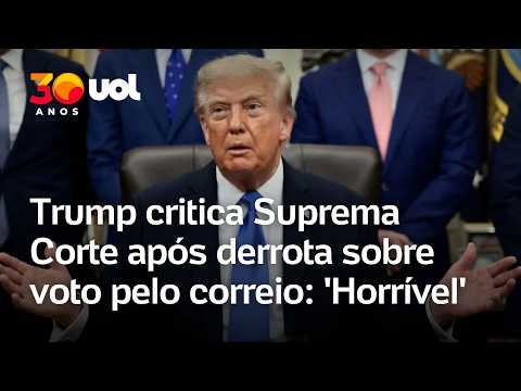 Trump Criticizes Supreme Court After Mail-In Voting Defeat: 'Horrible'
