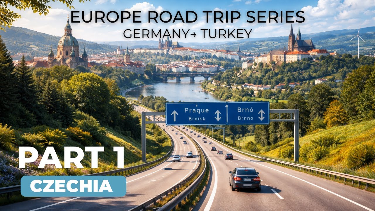 Автопутешествие из Германии в Турцию (Часть 1) | Из Дрездена к границе Словакии через Чехию