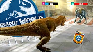 🔥SCORPIOS REX GEN 3🔥Vs🔥TYRNNOSAURUS DOE🔥|| Jurassic world alive || V3.12