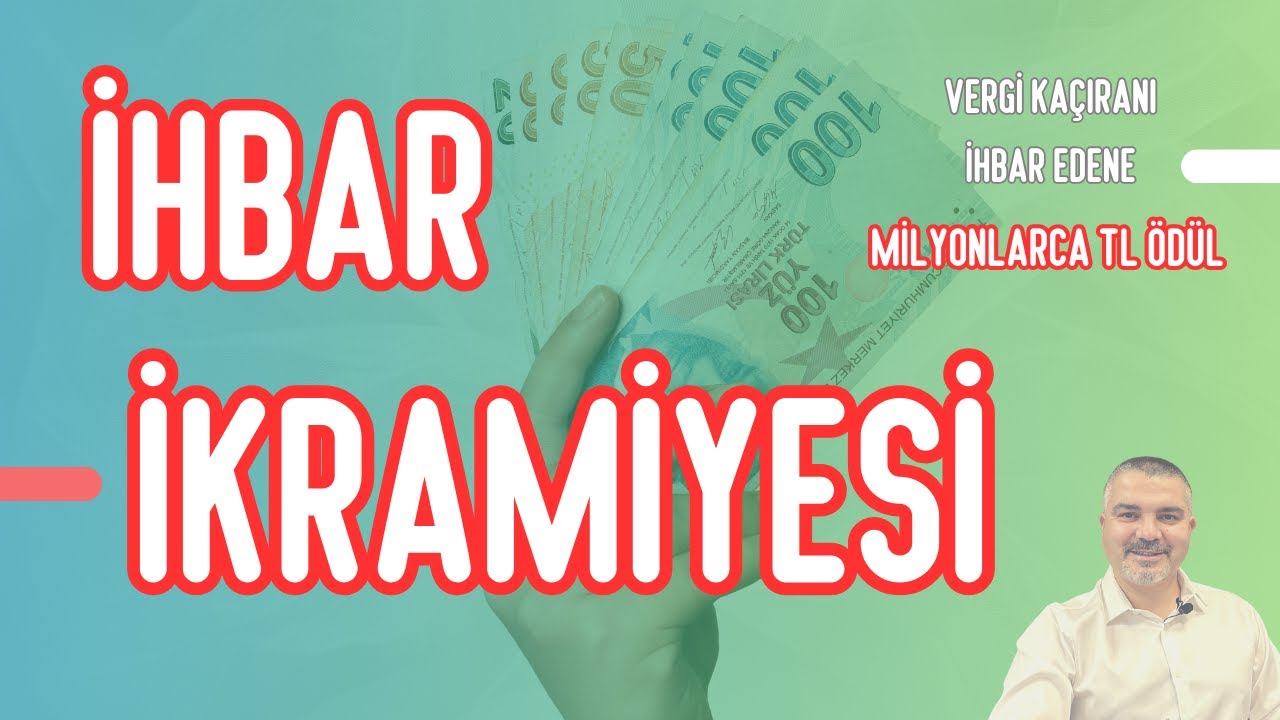 İhbar ikramiyesi / Vergi ihbar ikramiyesi nasıl alınır? / Vergi kaçıranı ihbar edene ödül var