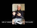 Color Glass Oil Burner Pipe With Leg - YouTube