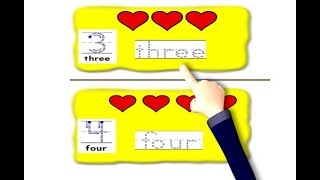 Kindergarten Math-Writing three and four, using the five-frame
