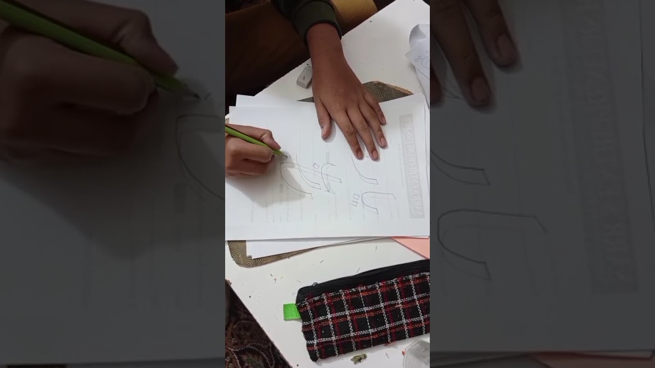 ✨When kids turn letters into art⭐ 