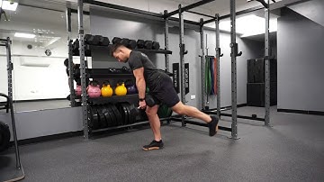 Single leg RDL - bent over row