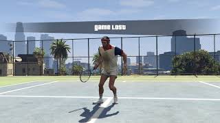 GTA V (PC) Tennis: Trevor vs. Amanda Set 2 screenshot 4