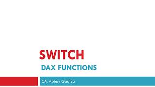 Details 41 Power Bi Desktop - SWITCH Function Guide