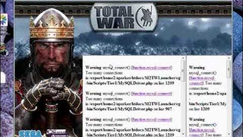 Medieval 2 Total War Error