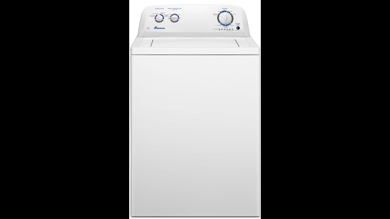 Amana Washer Reset | Troubleshooting Guide - YouTube