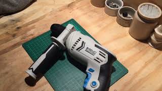 MAC ALLISTER 600w HAMMER ROTARY DRILL UNBOXING REVIEW