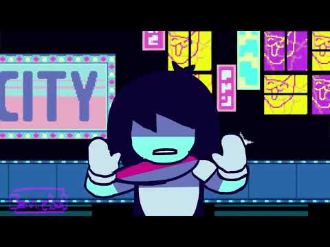 you're walking down a hallway #deltarune