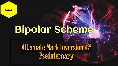 Bipolar Scheme || Multilevel Binary || Alternate Mark Inversion (AMI) || Psedoternary