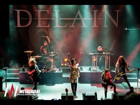 DELAIN's Charlotte & Martijn on EU Tour, 'Moonbathers' & Upcoming 10th Anniversary DVD (2016)