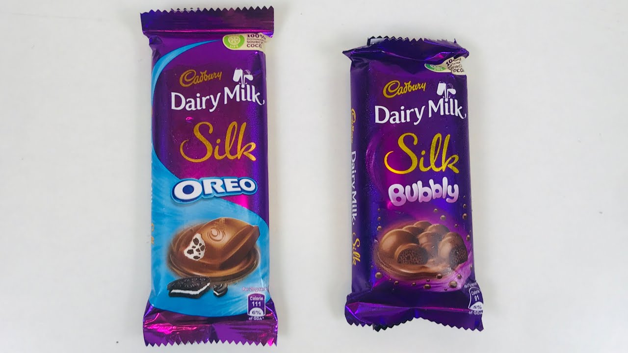 Dairy Milk Silk OREO vs Dairy Milk Silk BUBBLY | Which is Best ...