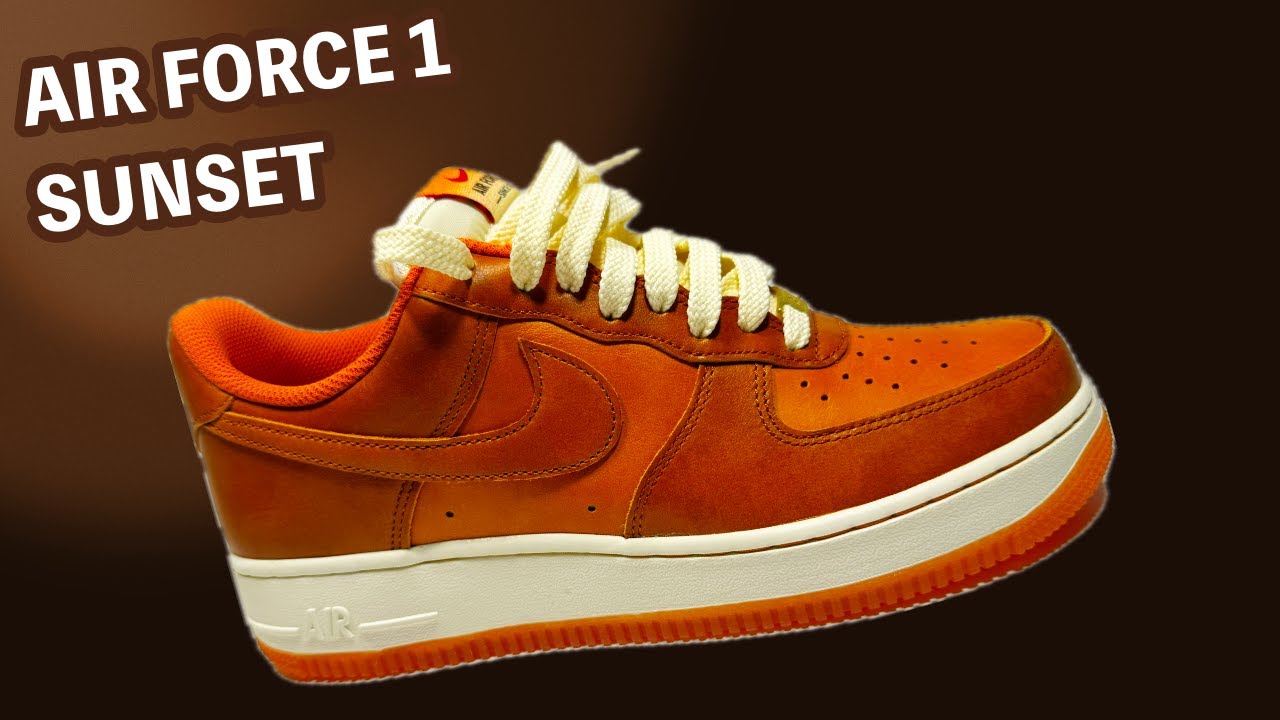 2025 Nike Air Force 1 1982 Sunset Review & On Feet - YouTube