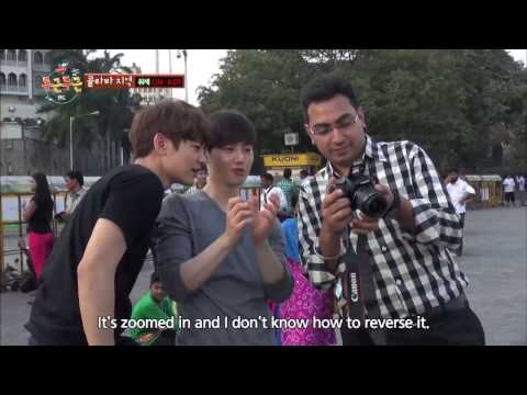 Suho And Minho. Funny Moment in India - Day 1