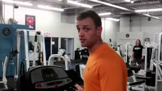 Dead Treadmill Pushes (interval training)