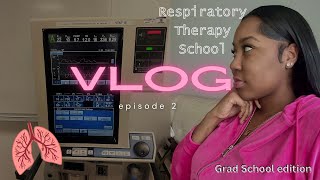 Day In The Life Grad School Rt Program Episode 2 Starting Mechanical Ventilation