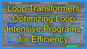 Loop Transformers Optimizing Loop Intensive Programs for Efficiency