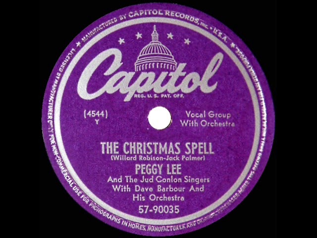 Peggy Lee - The Christmas Spell