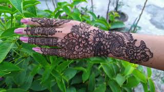 Kaberi Mehndi Design By Hand Easy Art