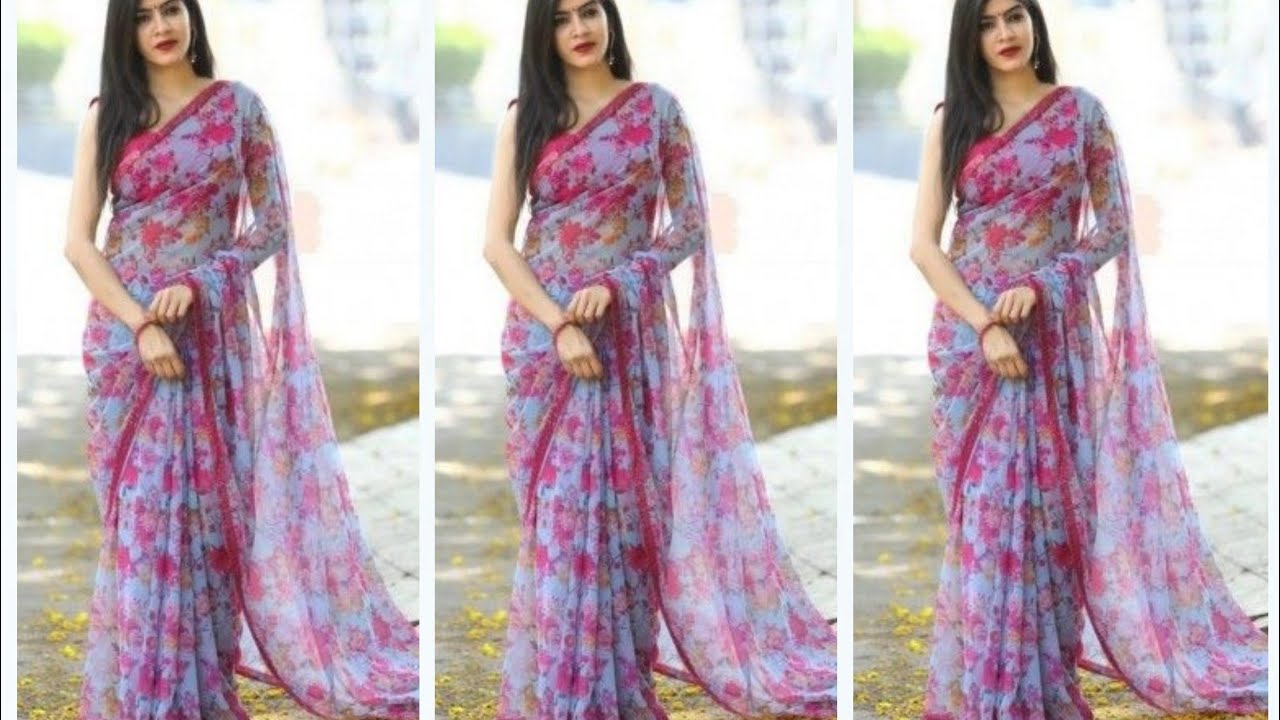 daily use fancy saree