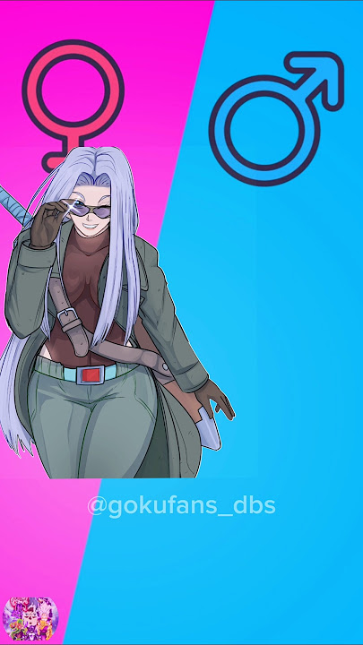 Dragonball Super 🔥 Character in GenderBender #shorts #dbs #goku #dragonball